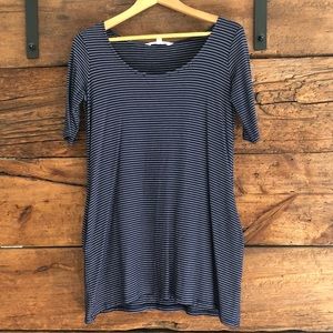 BB Dakota | Half Sleeve Striped Dress